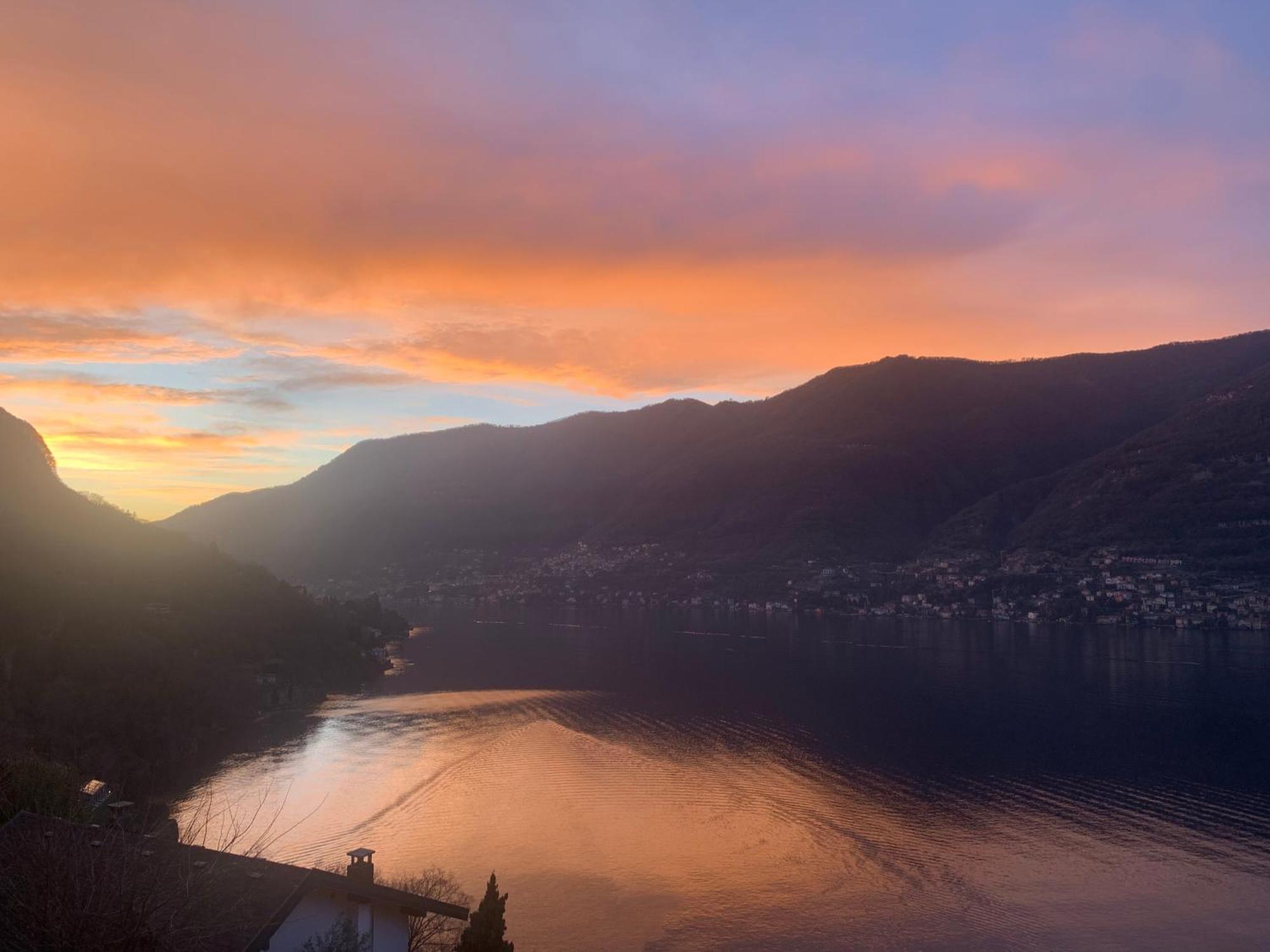 Top Lake View Faggeto Lario Exteriör bild